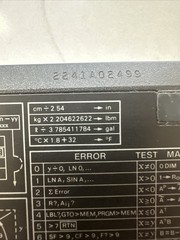 Hewlett-Packard HP 15C Scientific Handheld Calculator USA Made. Working.