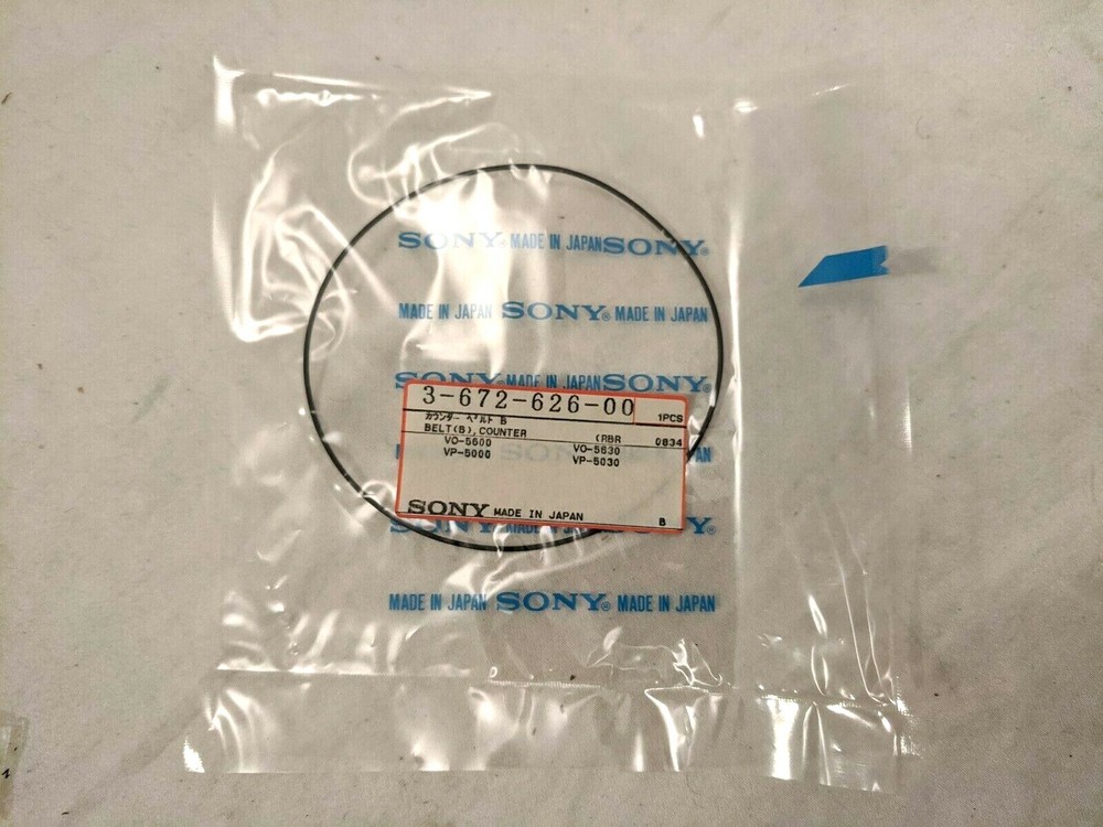 NEW Old Stock Lot of 4 Sony 3-672-626-00 Belt B Counter