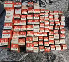 Huge Lot of Vintage GE & RCA & Misc Tubes