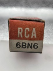 RCA 6BN6 Radiotron Electron Tube New in Box Old Stock