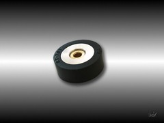 Pioneer RT-707 / 701 New Pinch Roller : Pulley with logo on THE BACK