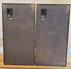 Set of Technics SB-2660 Stereo 3-way Speaker Systems 200 Watts with 12&Prime; Woofers