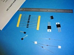 HAFLER DH-110 PC14 POWER SUPPLY SEMICONDUCTOR KIT WITH MUTING JFETS
