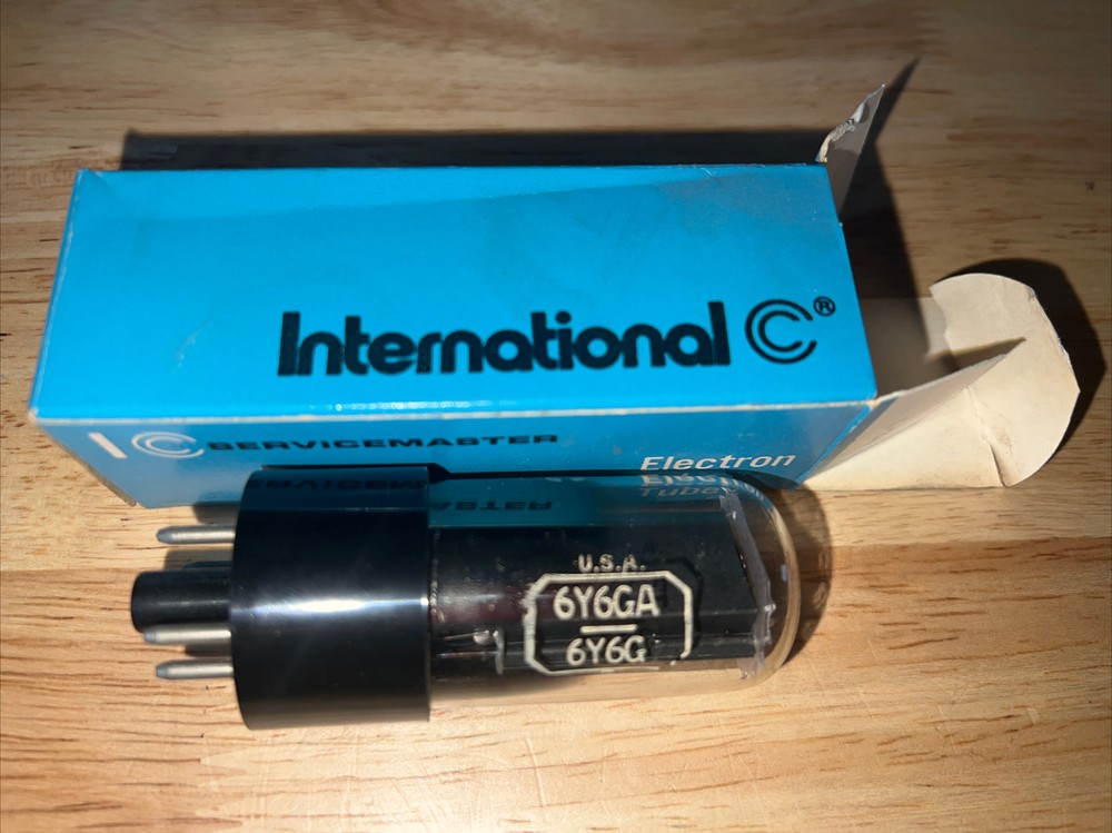 International￼ Electron Vacuum Tube 6Y6GA/6Y6G NOS Surplus International