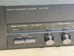 Technics SU-Z760 Integrated Stereo Amp Phono CD Tape Tuner RCA Inputs Super Bass