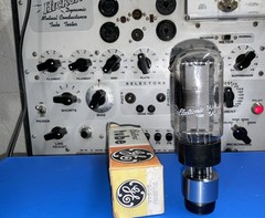 GE 5U4GB 5AS4A RECTIFIER VACUUM TUBE – NOS/NIB – TESTED NOS