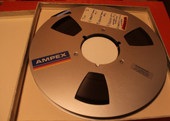 Ampex 456 1/2&Prime; Audio Recording Tape 10.5&Prime; Reel to Reel Analog Tape