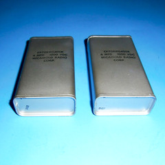 2 Micamold 4uF 1000V Paper in Oil Capacitors TESTED *3% MATCH* w/MTG STRAPS