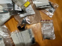 Vintage NOS Sony SuperScope Parts Lot Various Small Parts GREAT LOT GREAT PRICE