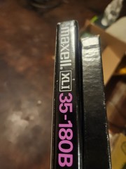 Maxell Xli35-180b-recording Tape- Black Coated Metal Reel