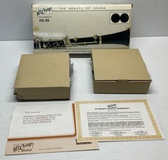 Vintage NOS Audiovox Hi-Comp HS-56 5&Prime; Speaker Set