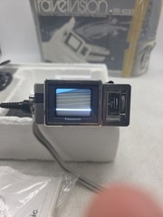 VTG 1983 Panasonic Travelvision TR-1030p & Accessories Orginal Box Tested