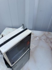 Vintage Sony Watchman FD-20A Portable TV June 1984 Silver Case Broken Antenna