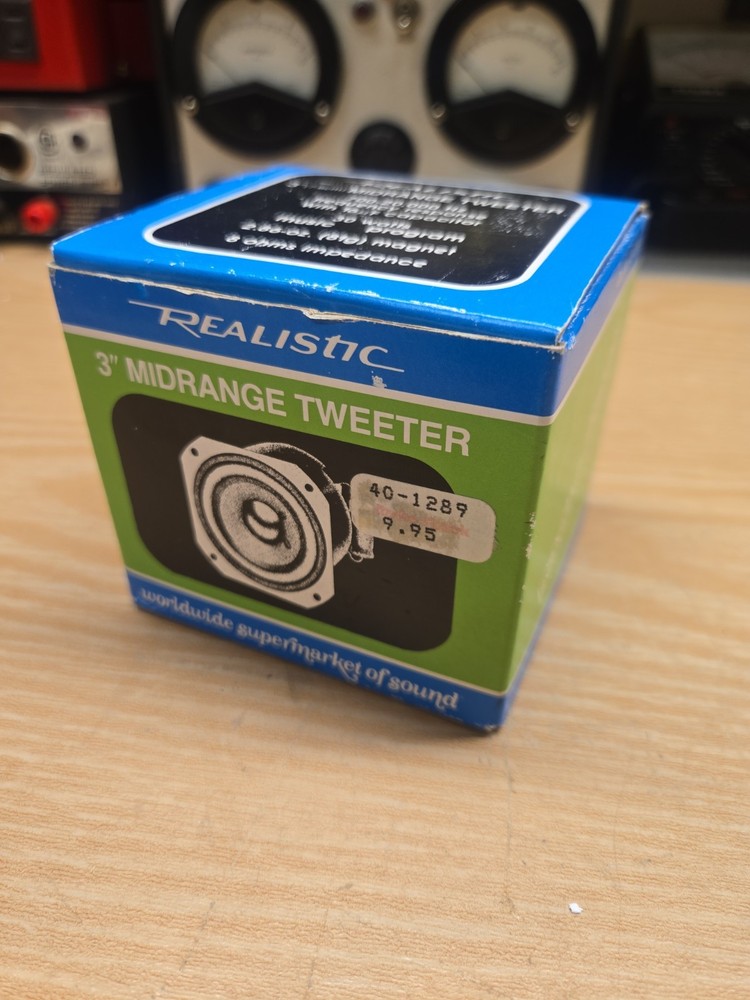 Realistic sold by radio shack 3 inch mid-range tweeter model 40-1289A