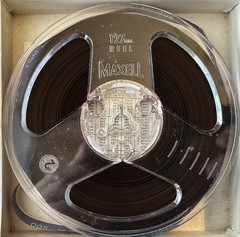 Maxell PR-5 5&Prime; Empty Reel, Clear Three Window, New, Sealed