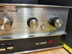 VINTAGE! Crown IC 150 Stereo Preamp Integrated Circuit Console POWERS ON