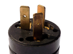 Hubbell Plug 50A. 125/250V. Male 3-Pole (Lot of 3pcs)