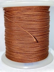 Dial Cord Radio 0.5mm (0.019¨) Brown Vintage 100 Yds. (90 Mts) For Radio Tuner