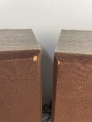 Set of 2 Imperial Superscope Wood Bookshelf Speakers