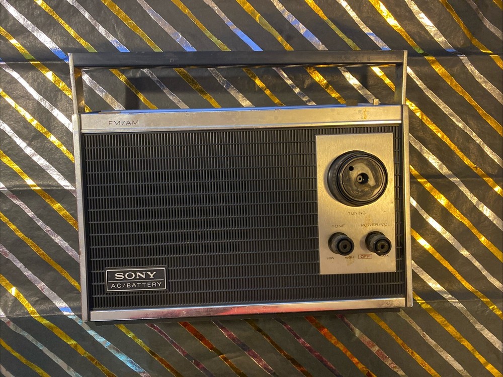 Vintage SONY 2band Radio Model No TFM-87000 Am/Fm Antenna