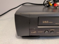 Samsung VR8419C VHS HiFi Stereo VCR 4 head -tested Working W/Remote Amazing Cond