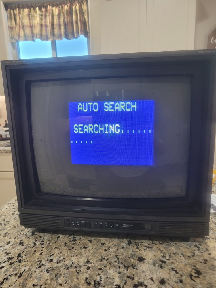 VTG 20&Prime; Zenith Sentry 2 Retro CRT Retro Gaming TV Fully Tested NO Remote