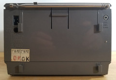 Vintage GE Spacemaker 7-7130A 1986 Portable TV B/W