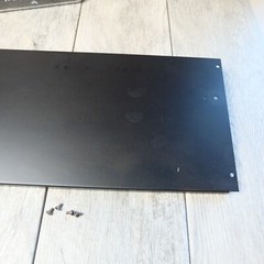 Tascam TSR-8 Reel to Reel – Rear Top Metal Back Cover Panel w/ Screws
