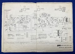 Original Grundig Schematic – AM/FM Super 100U / 101U / 102U