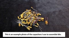 Power Amplifier SAE A502 Repair KIT – all capacitors