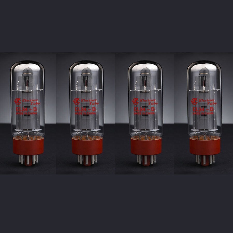 Matched Quad ShuGuang EL34B 6CA7 Vacuum Valve Tube EL34 Amplifier New Version