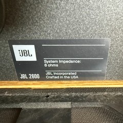 JBL 2600 ~ 2-Way ~ Woodgrain Finish ~ Speakers ~ 8 Ohms ~ Excellent Condition