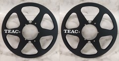 One Pair 10.5 » silvery TEAC Tape reel High Quality Aluminum Take Up Reel