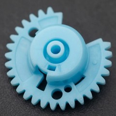 SONY SLV 3-736-147-01 373614701 Left Threading Gear S-VHS VCR « Blue Gear » OEM