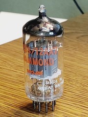 Mullard 12AX7 « Hammond » copper post MaxiPreAmp2/TV-7 tested (1) tube lot