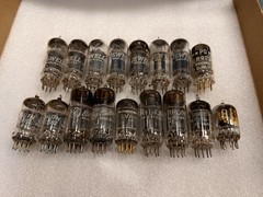 Vintage Tube Audio Guitar Stereo Amplifier Lot 12BH7 6922 5847 Western Electric