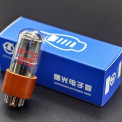 Matched Pair ShuGuang 6SN7 GT CV181 6N8P Vacuum Tube Amplifier Perfect Classic