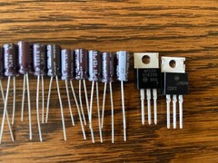 Sansui RA-500 Reverb Rebuild Kit High-Quality FULL Recap & Transistor Set
