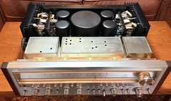 Vtg PIONEER SX-1250 AM/FM Stereo Receiver 160 Watts Recapped Upgraded Near MINT!