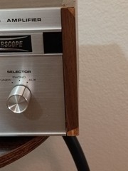 Vintage Superscope A-245 Stereo Amplifier Untested Powers On Produced In Japan