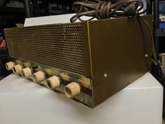 Working 1960s Boulevard 11T24S Guitar Stereo Tube Amplifier Pre Amp 100 Watts