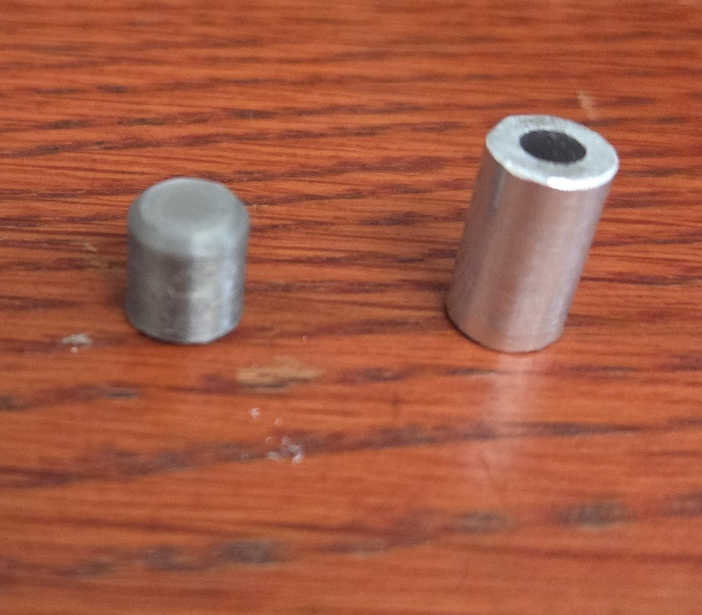 Akai GX-4000D Capstan Motor Speed Adapter sleeve and Retaining Nut