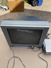Sony Trinitron 20” CRT TV KV-20FV12 Retro Gaming Television Tested