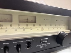 Sansui TU-717 AM/FM Stereo Tuner Serviced Fully Functional Manual Schematic NM