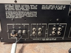JVC R-S5 AM/FM Stereo Receiver 25 watts per channel/1979