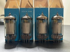 Lot of 4 Sovtek EF86/6267 Vintage Vacuum Tubes Tested w/ Original Boxes