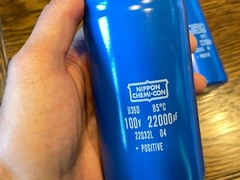 2 New 22000 uf 100v Chemi-Con Capacitors Pioneer SX-1050 Main Filter EXACT FIT