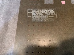 Akai GX-625 Reel to Reel Player Parting Out – Rear Panel