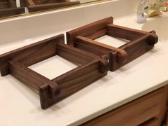 Custom Made Walnut Speaker Stands for Klipsch KG4&rsquo;s Fast Free Shipping!