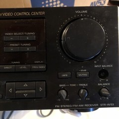 Sony STR-AV53 190W Stereo Receiver AM/FM Factory Remote Tested